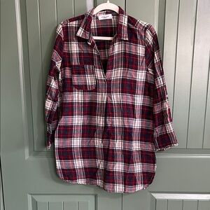 Tunic style flannel